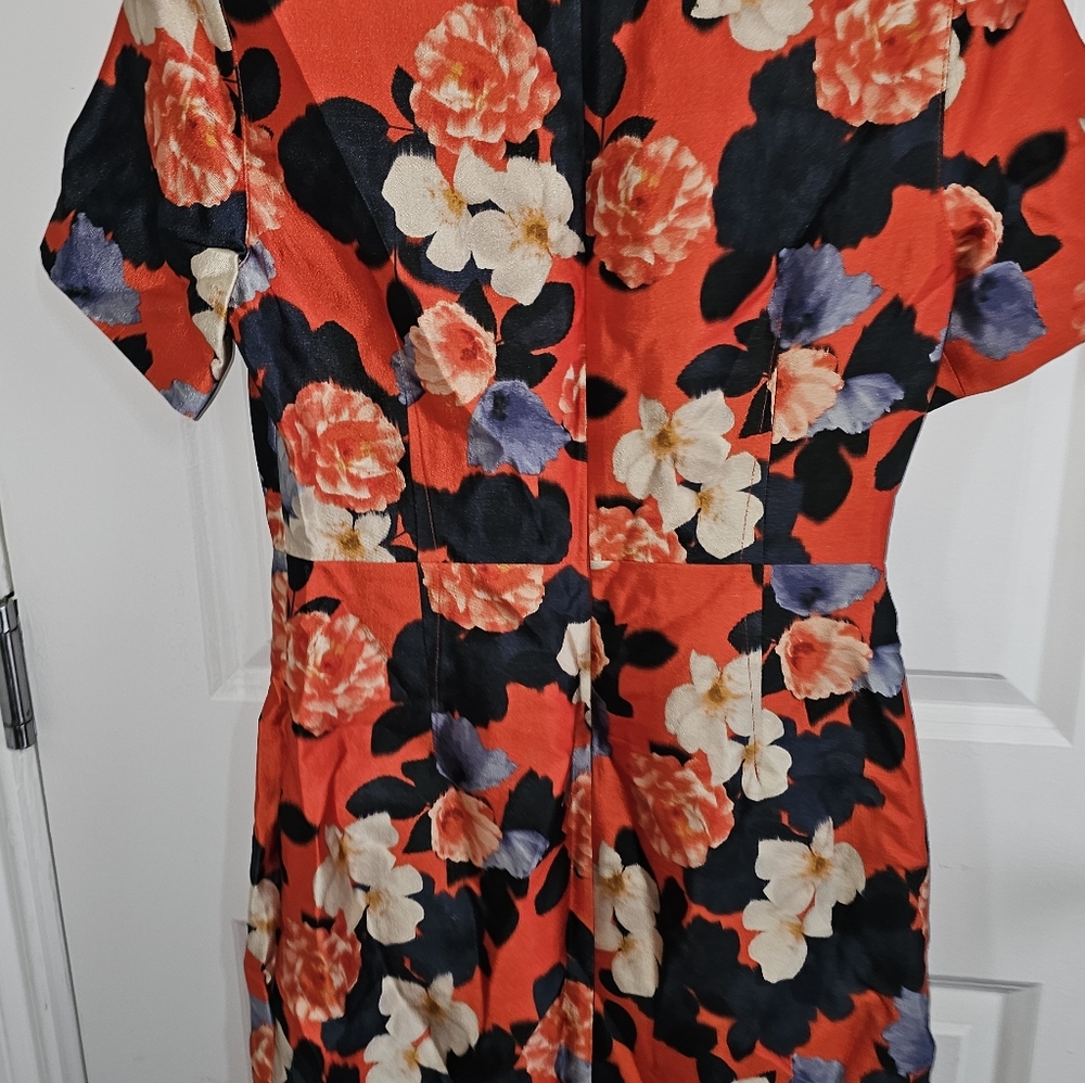 JCREW Collection sz 6 Floral Print Dress - Picture 2 of 5